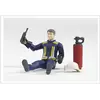 Image de Figurine Pompier Avec Eccessoires Bleu