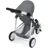 Image de Petite Poussette De Jogging Lola Pour Poupées - Coloris 76 Gris