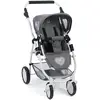 Image de La Poussette Combinée 3 En 1 Emotion all In Pour Poupées Gris