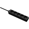 Image de Multiprise Gao 5 Prises Noire - Cable 1.5m