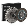 Image de RIDEX 479C0221 Kit d'Embrayage avec mécanisme d'embrayage, sans butée de débrayage, pour moteurs avec volant bimasse