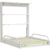 Image de Table    Langer Murale Pliante + Matelas    Langer D ©perlant Blanc / Ray © Multicolore
