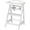 Image de Chaise Haute Évolutive Avec Plateau Repas Amovible Sit Up Fun Blanc