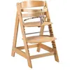 Image de Chaise Haute Évolutive Ingénieuse Sit Up Click Bois Naturel
