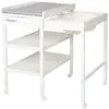 Image de Table    Langer Avec Baignoire Coulissante + Matelas    Langer D ©perlant Roba Style Blanc / Gris Argent ©
