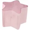 Image de Tabouret Pouf Étoile En Velours Et Bois Lil Sofa Rose Pastel