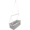Image de Berceau Suspendu Respirant Avec Matelas Safe Asleep® Gris Argenté