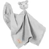 Image de Doudou Ours En Coton Bio Lil Planet Gris Argenté
