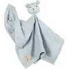 Image de Doudou Ours En Coton Bio Lil Planet Bleu Clair