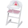 Image de Chaise Haute Pour Poupée + Coussin Rose Peppa Pig Blanc / Peppa Pig