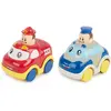 Image de Voiture De Police Jouet - Push And Go Police Ou Pompier