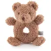 Image de Peluche Ours Mika Doudou Ourson Avec Hochet Ourson Mika