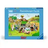 Image de Puzzle Astérix Au Village 500 Pièces Bleu