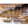 Image de Coucher de Soleil à Copenhague 500 Pièces Ravensburger