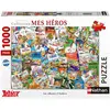 Image de Puzzle Les Albums D'astérix 1000 Pièces Blanc