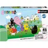 Image de Puzzle Le Monde Des Barbapapa 45 Pcs Bleu