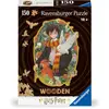 Image de Puzzle En Bois Harry Potter 150 Pcs Noir