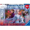 Image de Puzzle Disney La Reine Des Neiges 2x24 Pcs Bleu