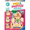 Image de Mix and Match Puzzles - Farm Animals 24 Pièces Ravensburger