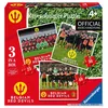 Image de 3 Puzzles - Les Diables Rouges 2016 25 Pièces Ravensburger