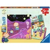 Image de 3 Puzzles - Peg + Cat 49 Pièces Ravensburger