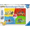 Image de Puzzle Différents Types De Pokémon 150 Pcs Xxl Blanc
