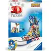 Image de Puzzle 3d Sneaker Sonic   108 Pièces   Porte-crayon Décoratif   Dès 8 Ans Multicolore