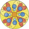 Image de Set De Dessin Mini Mandala Multicolore