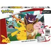 Image de Puzzle Pikachu Et Les Pokémon 100 Pcs Blanc
