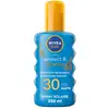 Image de Nivea Spray protecteur SPF 30 - Protect & Bronze - Formule anti-taches - 200 ml
