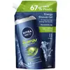 Image de Nivea Recharge gel douche - Energy - Homme - 500 ml