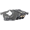 Image de RIDEX 402B0105 Jeu de plaquettes de frein Essieu avant, contact de signal d'usure inclus, avec tôle anti-bruit, sans accessoires