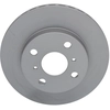 Image de ATE 24.0118-0131.1 Disque de frein ventilé, revêtu