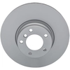 Image de ATE 24.0132-0113.1 Disque de frein ventilé, revêtu, à haute teneur en carbone, avec vis/boulons