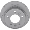 Image de ATE 24.0322-0161.1 Disque de frein ventilé, revêtu, allié/carbonisé, avec vis/boulons