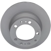 Image de ATE 24.0124-0117.1 Disque de frein ventilé, revêtu, allié/carbonisé