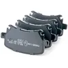 Image de RIDEX 402B0010 Jeu de plaquettes de frein Essieu arrière, contact de signal d'usure exclu, avec vis d'étrier de frein, sans accessoires