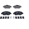 Image de ATE 13.0460-3809.2 Jeu de plaquettes de frein contact de signal d'usure exclu, avec vis d'étrier de frein, avec accessoires