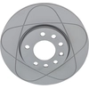 Image de ATE 24.0325-0141.1 Disque de frein ventilé, revêtu, à haute teneur en carbone, avec vis/boulons