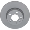 Image de ATE 24.0124-0119.1 Disque de frein ventilé, revêtu, allié/carbonisé
