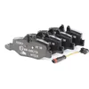Image de ATE 13.0460-3821.2 Jeu de plaquettes de frein contact de signal d'usure inclus, avec vis d'étrier de frein, avec accessoires