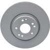 Image de ATE 24.0130-0121.1 Disque de frein ventilé, revêtu, allié/carbonisé