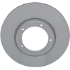 Image de ATE 24.0124-0189.1 Disque de frein ventilé, revêtu, allié/carbonisé