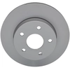 Image de ATE 24.0126-0130.1 Disque de frein ventilé, revêtu
