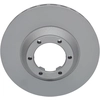 Image de ATE 24.0122-0237.1 Disque de frein ventilé, revêtu