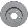 Image de ATE 24.0126-0126.1 Disque de frein ventilé, revêtu