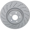 Image de ATE 24.0136-0102.1 Disque de frein perforé/ventilé de l'intérieur, revêtu, allié/carbonisé
