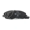 Image de ATE 13.0460-3834.2 Jeu de plaquettes de frein contact de signal d'usure inclus, avec vis d'étrier de frein, avec accessoires