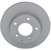 Image de ATE 24.0124-0129.1 Disque de frein ventilé, revêtu