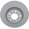 Image de ATE 24.0122-0233.1 Disque de frein ventilé, revêtu, avec vis/boulons